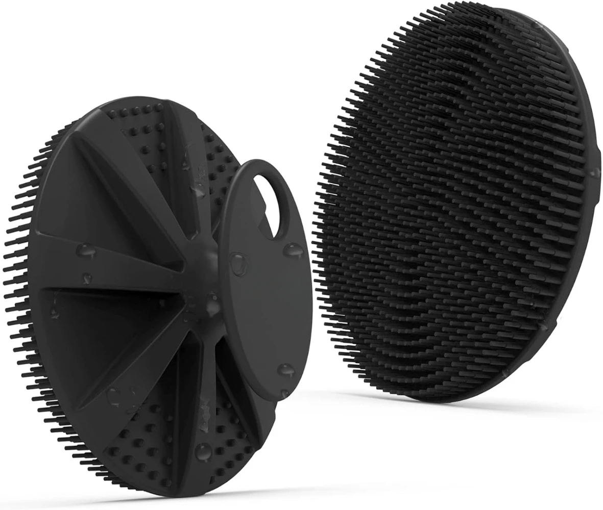 

Silicone bath machine bath brush, more hygienic than traditional loofah, rich foam, long-lasting, gentle exfoliation