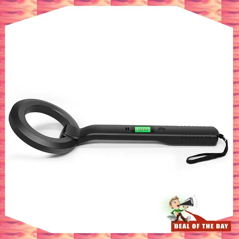 24-Hour Delivery Metal Detector Handheld Alarm High Sensitivity Metal Scanner Security Checker Pinpointer Search Coil Metal Dete