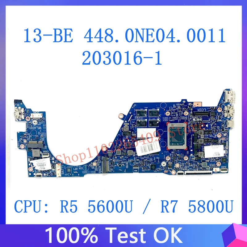 

M52826-601 M52828-601 N16749-601 For HP 13-BE Laptop Motherboard 203016-1 448.0NE04.0011 With R5 5600U / R7 5800U CPU 100%Tested