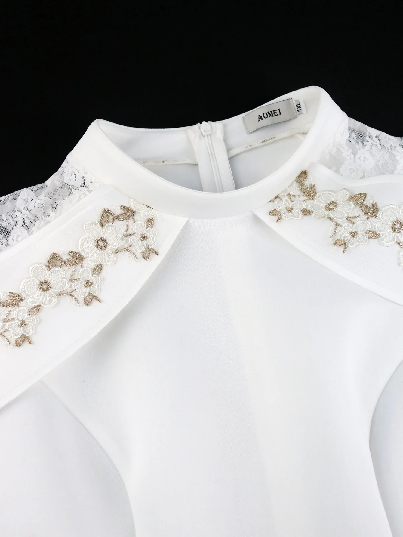 S-4XL Dashiki فساتين الأفريقية للنساء الأبيض الخريف أنيقة أفريقيا طويلة الأكمام حفلة مسائية Bodycon ميدي فستان أفريقيا الملابس