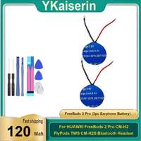 Earphone Battery 120Mah For Huawei Freebuds 2 Pro CM-H2 Flypods Tws CM-H2S Bluetooth Headset 2Pc