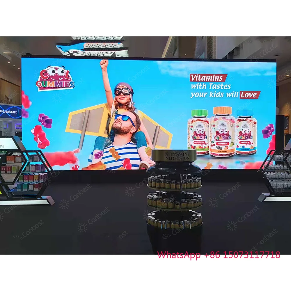 Высококачественная полноцветная светодиодная видеостенная панель P2, модный HD P2.6 сценический аренда внутреннего светодиодного настенного экрана