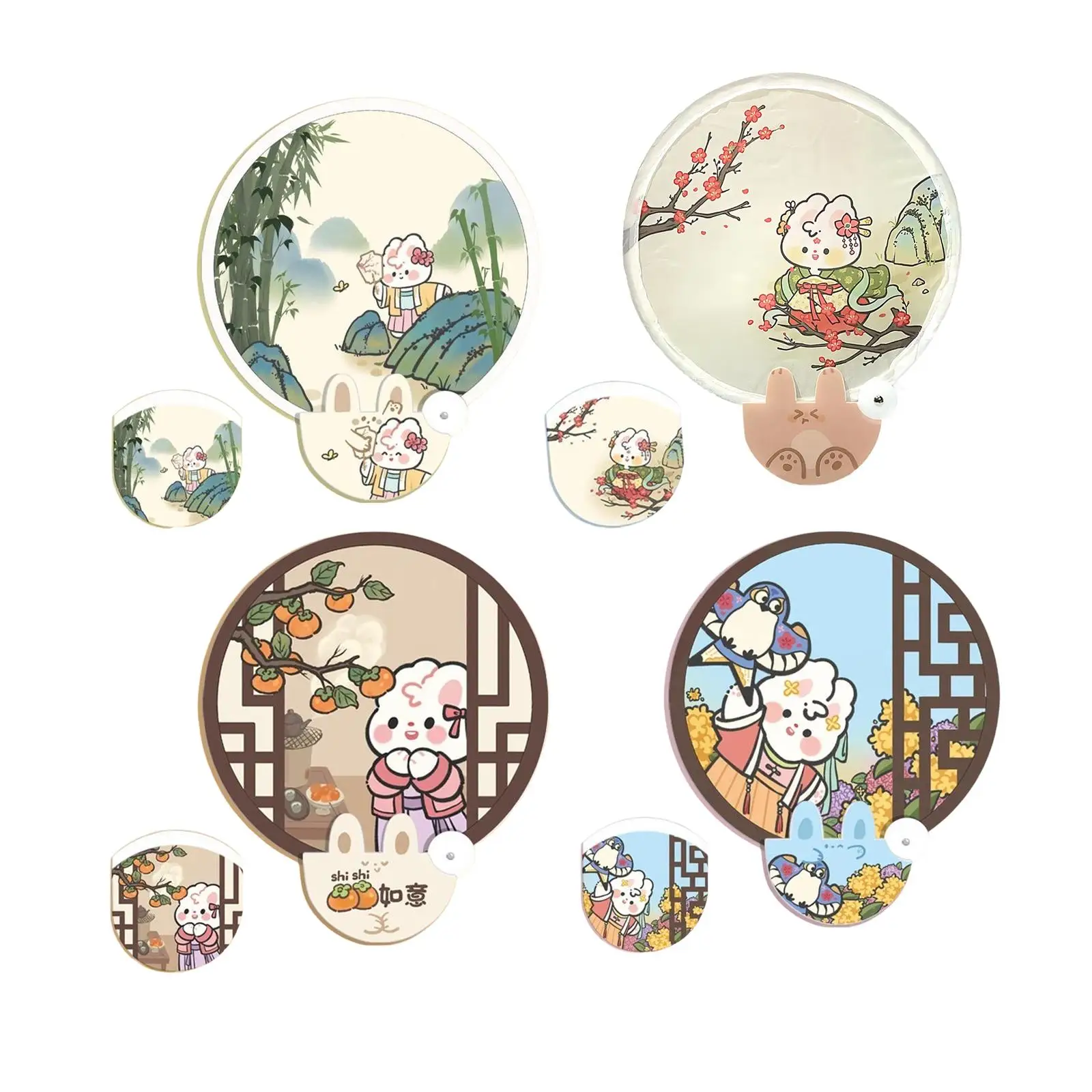 مروحة قرصية طائرة كرتونية محمولة مقاومة للاهتراء وقوية محمولة لحفلات الزفاف #2