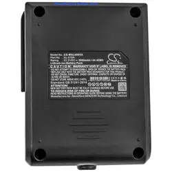 Cameron Sino 2000mAh Vacuum Battery XL-618A for Moosoo X6