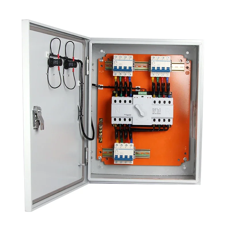 

4P 100A double power switching box three-phase double power automatic switching switch ATS low voltage distribution box