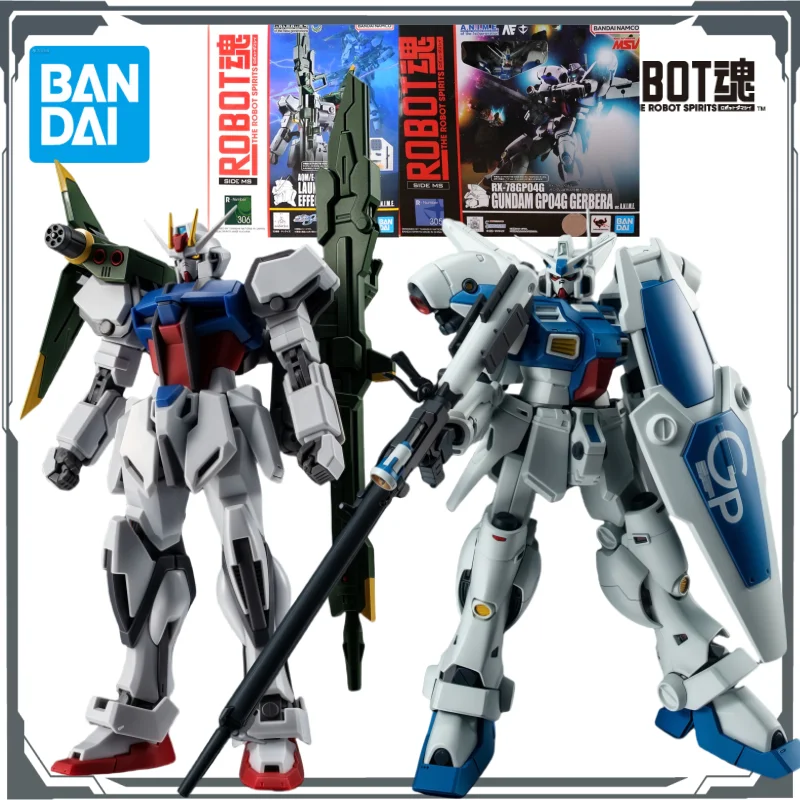

Bandai ROBOT Soul Regular Edition 306 Cannon Assault Backpack & Набор специальных эффектов & 305 RX-78GP04G Gundam Trial Production Unit 4