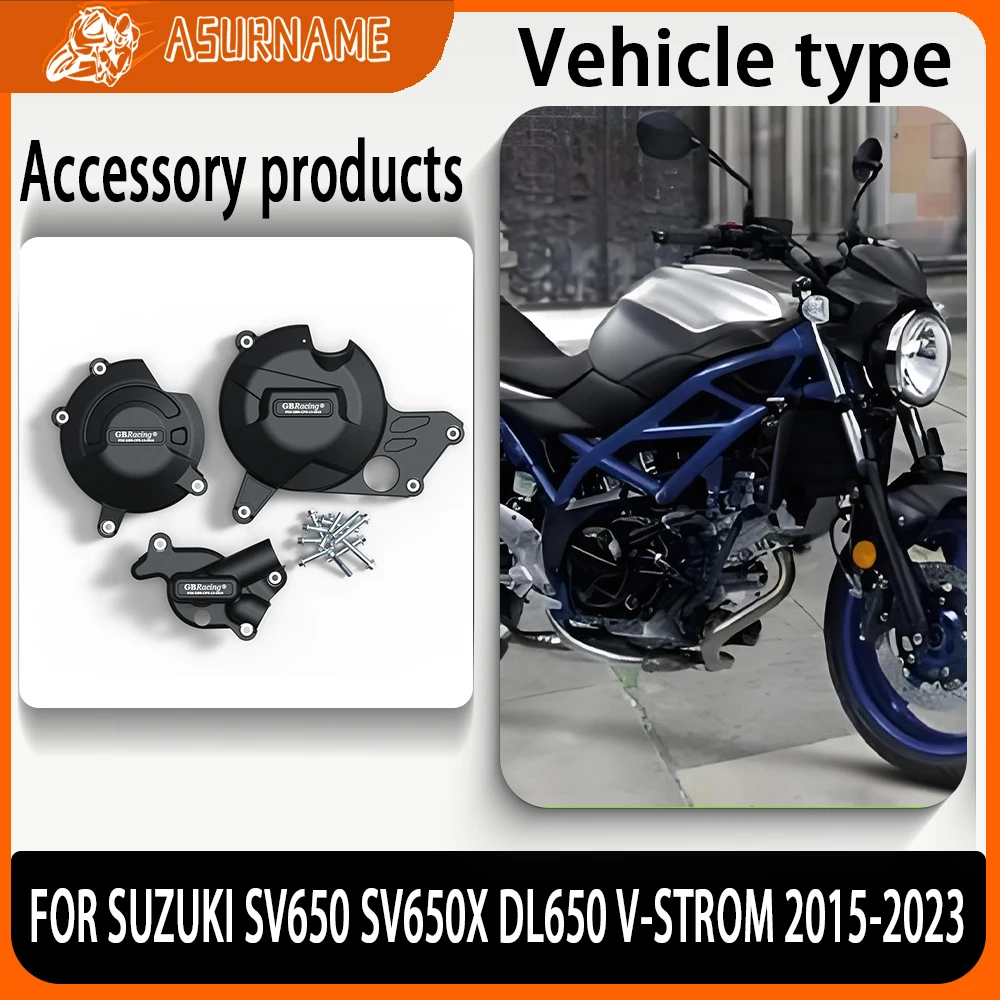 

FOR SUZUKI SV650 2015-2023 & SV650 X 2018-2023 & DL650 V-STROM 2017-2023 Motorcycle Accessories Engine Protective Cover