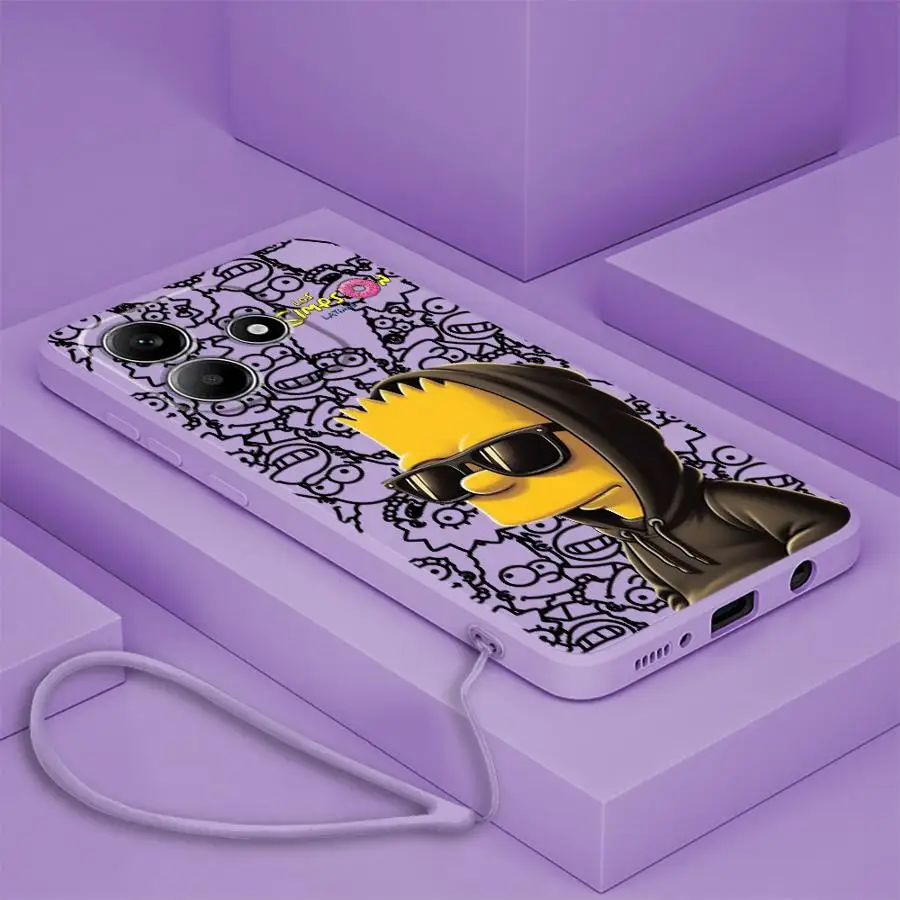 The Simpsons Cool Bart Case for Xiaomi Redmi Note 15 Pro Plus 10 Lite 11S Note 14 13 9 12 8 12S 11 14 9S Phone Cover view 4