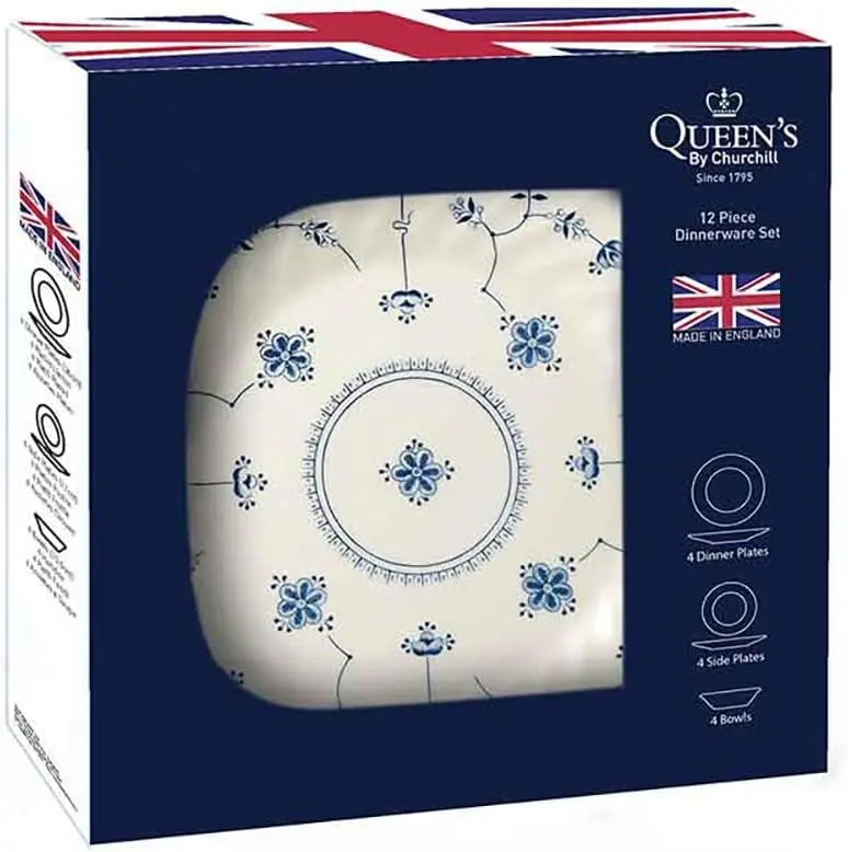 

FINLANDIA BLUE CHELSEA 12PC DINNERSET