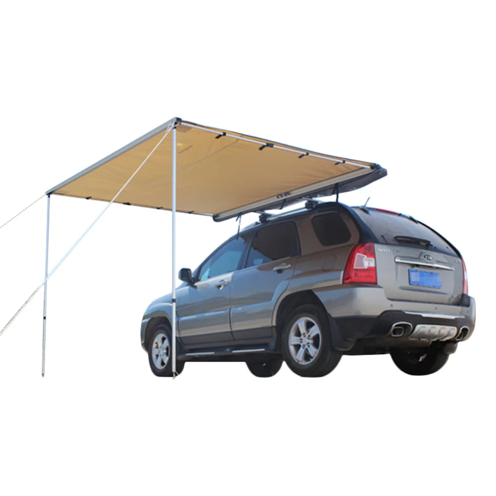 Camping Roof Top side Tent hot sale Alloy Profile Bracket Sun Shade  Pull Out Tent