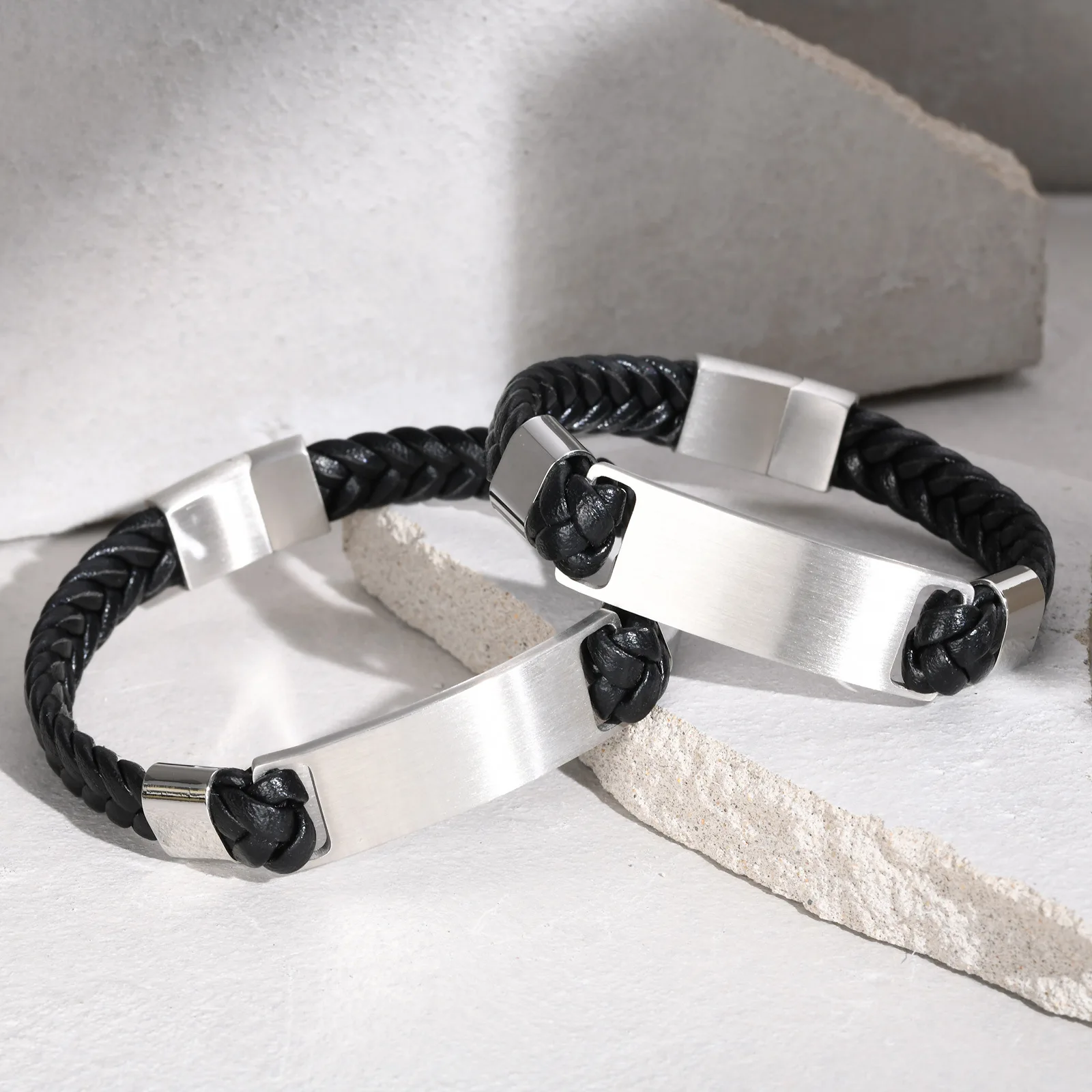 Мужской плетеный кожаный брасл – обзор и цена Men Accessories For Gift