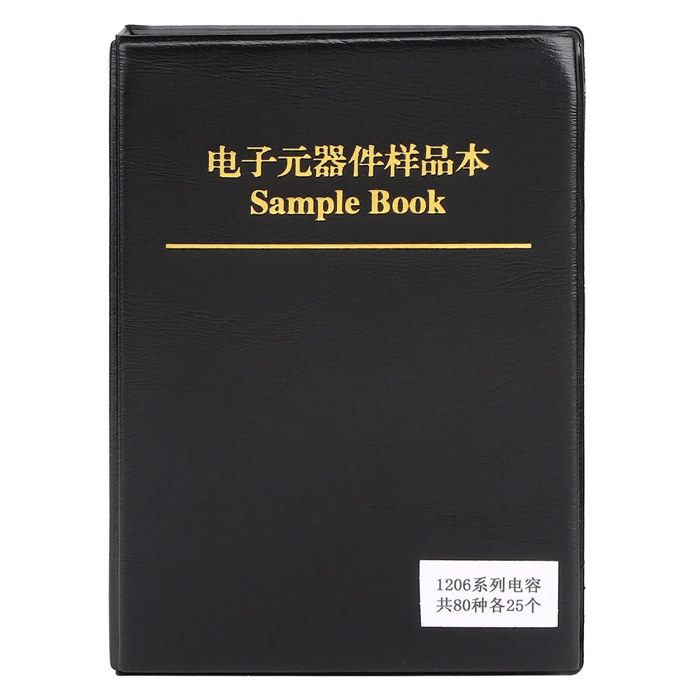 1206-series-80-value-capacitors-assortment-kit-electron-components-sample-book-black