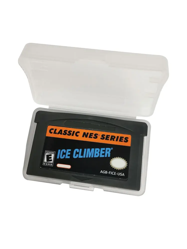 Классическая серия NES-игры IceClimber GBA, 32 бит, игровая тележка для игровой консоли Gameboy Advance, система игровой консоли на английском языке