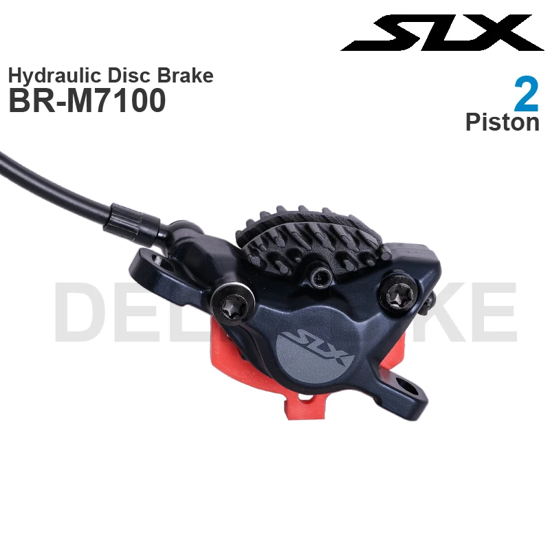 SHIMANO SLX M7100 Hydraulic Brake Groupset BL-M7100 Lever  2 piston Brakes BR-M7100 for MTB Bike Original parts