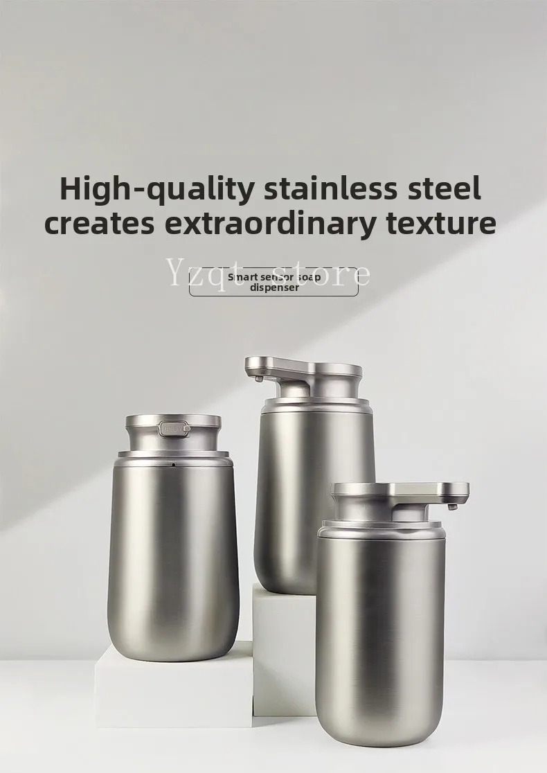 304 stainless steel induction soap dispenser kitchen sink automatic induction detergent wit can wash mobile phones across