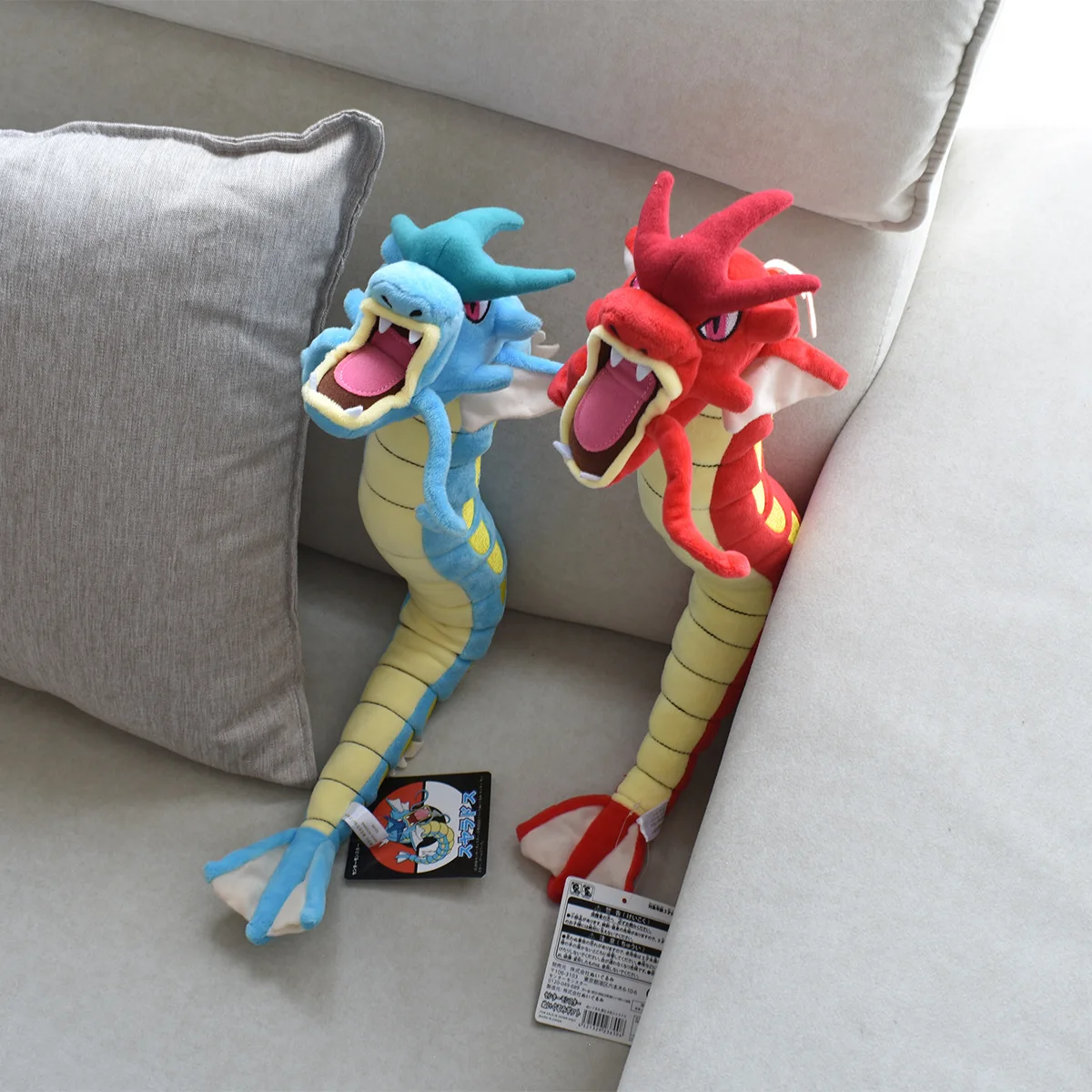 Pokemon Gyarados Plush Pikachu Stuffed Doll Kawaii Home Decor Anime Toys Hobbies Toy Collections Plushies Kids Xmas Gift
