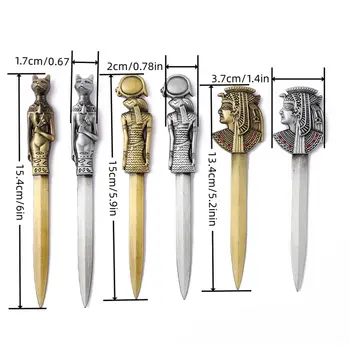 1件古埃及古典信封刀/紙張切割刀/信封切割刀/開箱刀,信封開合刀 10 最佳銷售 信封開啟器 - №7