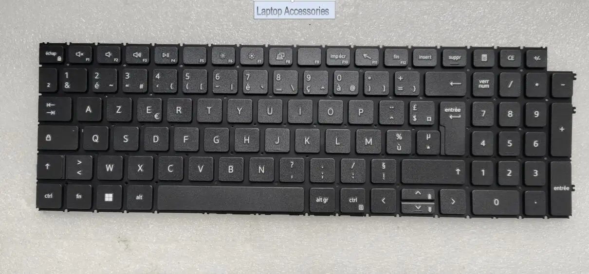 Teclado francés para DELL INSPIRON 15 3511 3510 3515 Inspiron 15 5510 5515 7510 16 Plus 7610 no retroiluminado