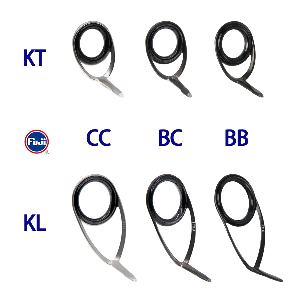 

Набор направляющих Fuji KL Alconite Ring из нержавеющей рамы для легких и средних компонентов спиннинговой удочки