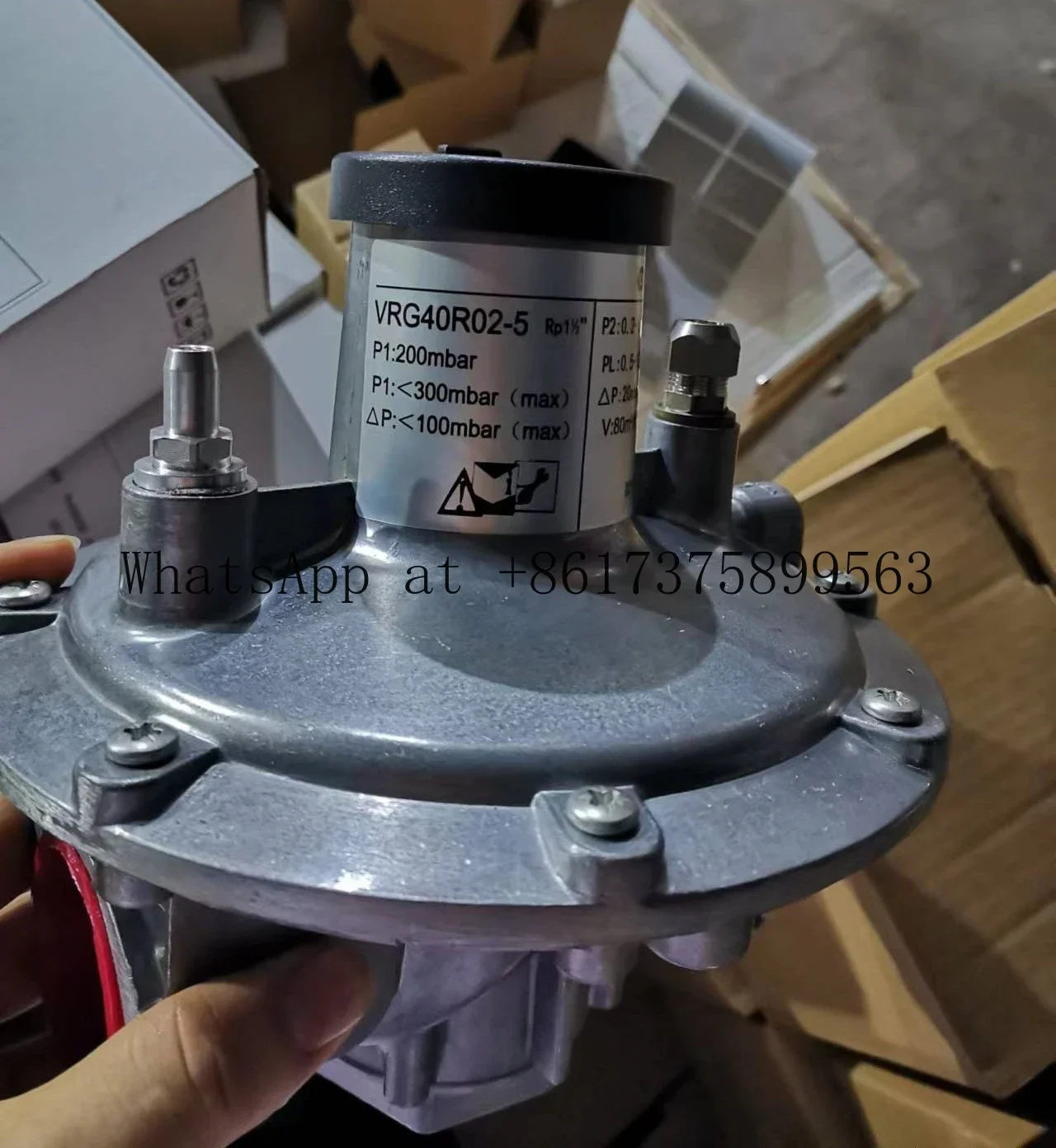 VRG Series Air Fuel Ratio Control Pneumatic Regulating Valve Industrial Proportional Control Valve