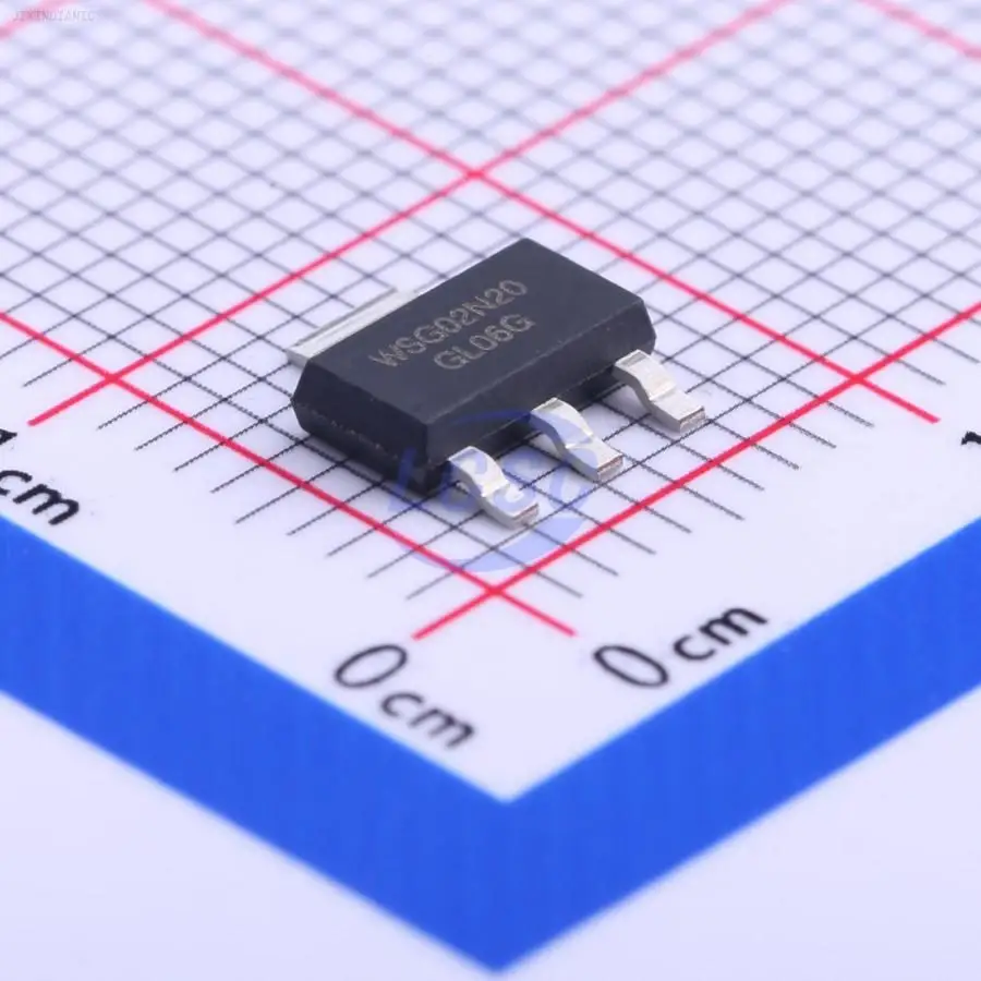 1PCS WSG02N20 200V 2A 410mΩ@10V,2A 18W 4V 1 N-channel SOT-223-4 MOSFETs ROHS
