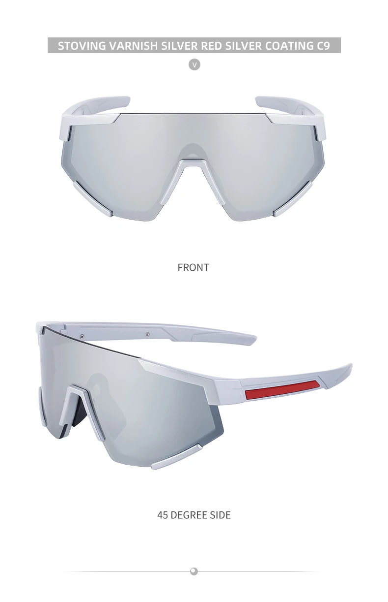 Übergroße quadratische Sport-Sonnenbrille für Damen und Herren 2026 – Luxusmarke, einteilige Punk-Sonnenbrille für Damen, Masken-Brille – Detail 23
