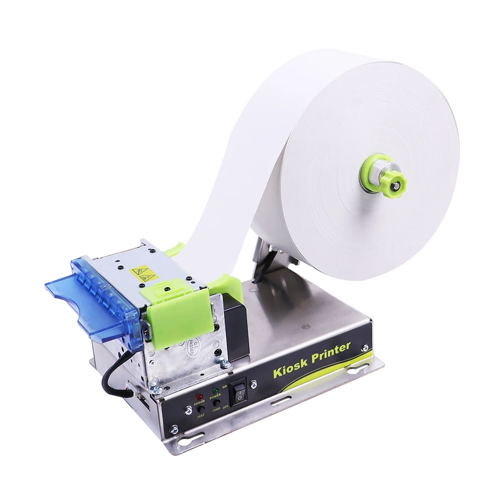 Auto Cutter 2 Inch Embedded Kiosk Thermal Printer Supporting 58/60mm Paper Width With RS232 USB Port