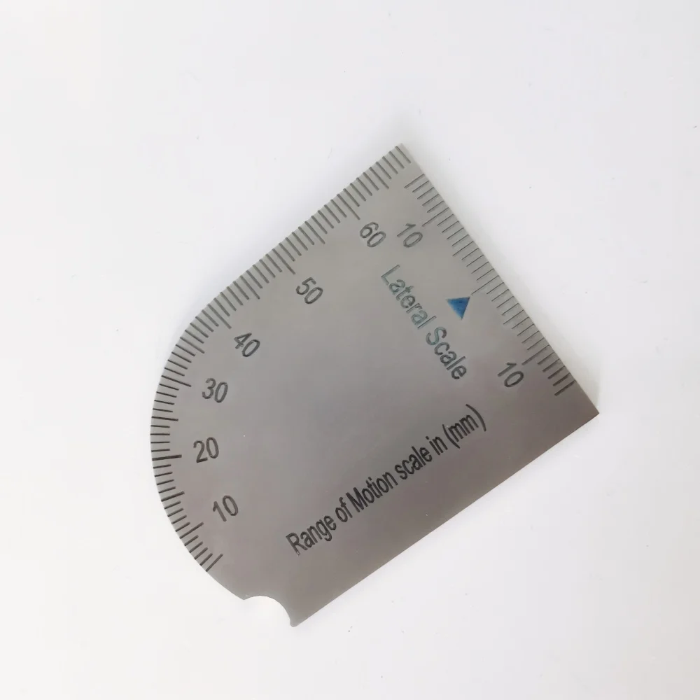 1 piece New Dental Bite Gauge Caliper Mouth Gag Opening Capacity Measuring Ruler Stainless Steel view 6
