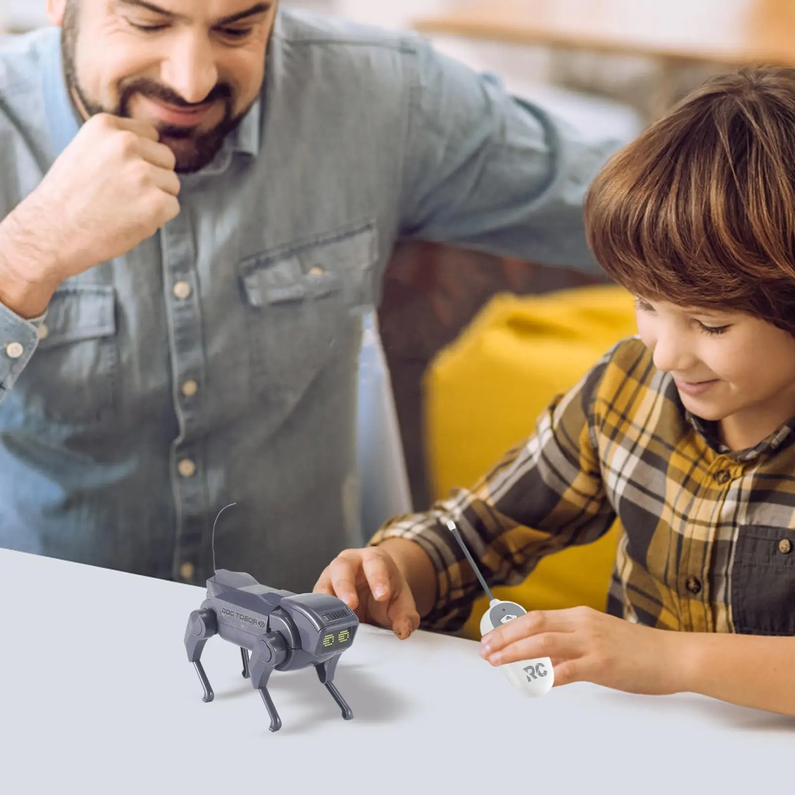 Remote Control Robot Dog Interactive Dancing Electric Pet Remote Controlled Robot Dog Toy For Kids Boys Girls Family Friends