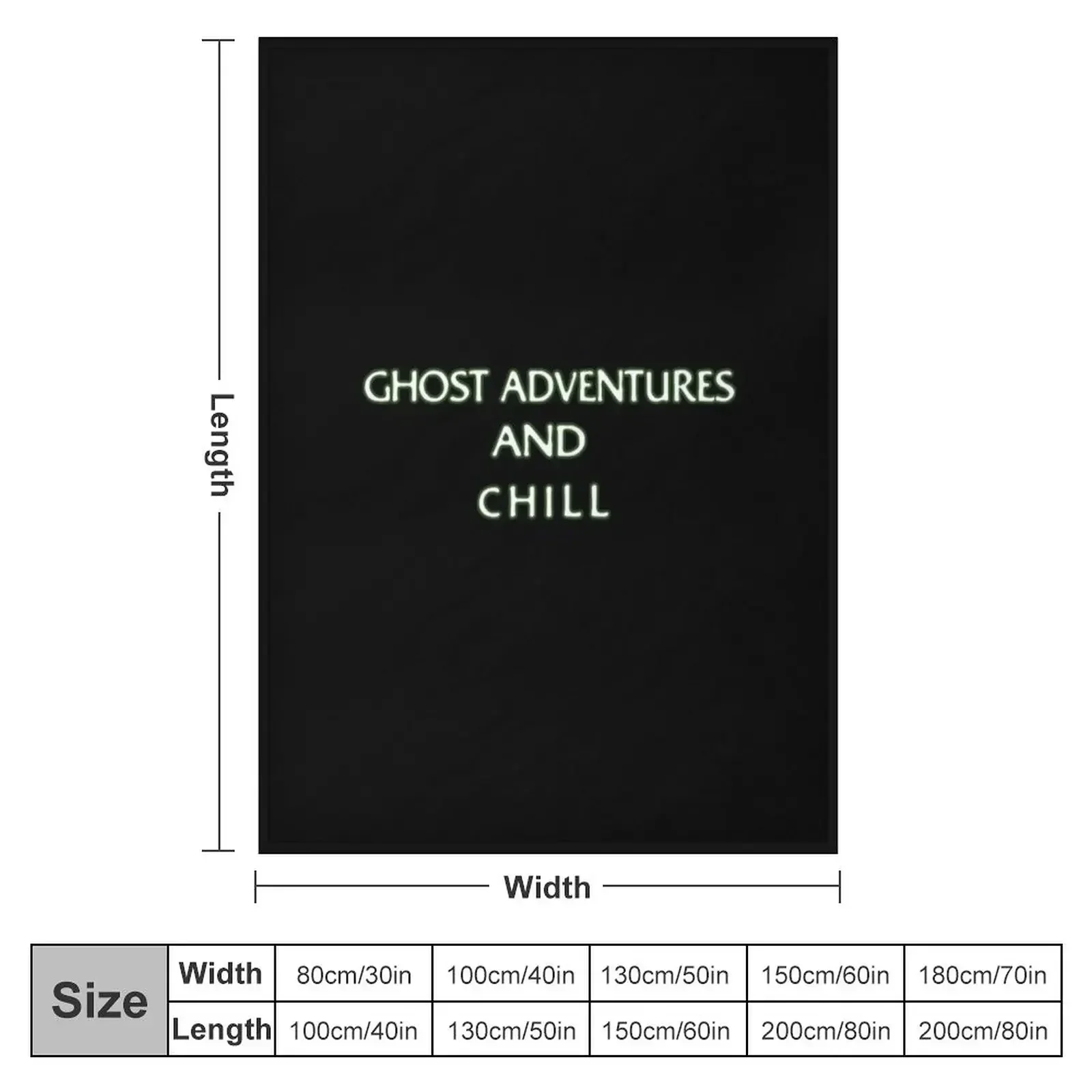 Ghost Adventures T-ShirtGhost Adventures And Chill Throw Blanket Sofa Quilt Thermals For Travel Blankets