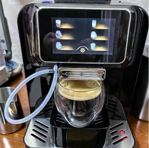 オフィス向け業務用全自動エスプレッソコーヒーマシン、T3タッチスクリーン搭載、最新フォームシステム採用