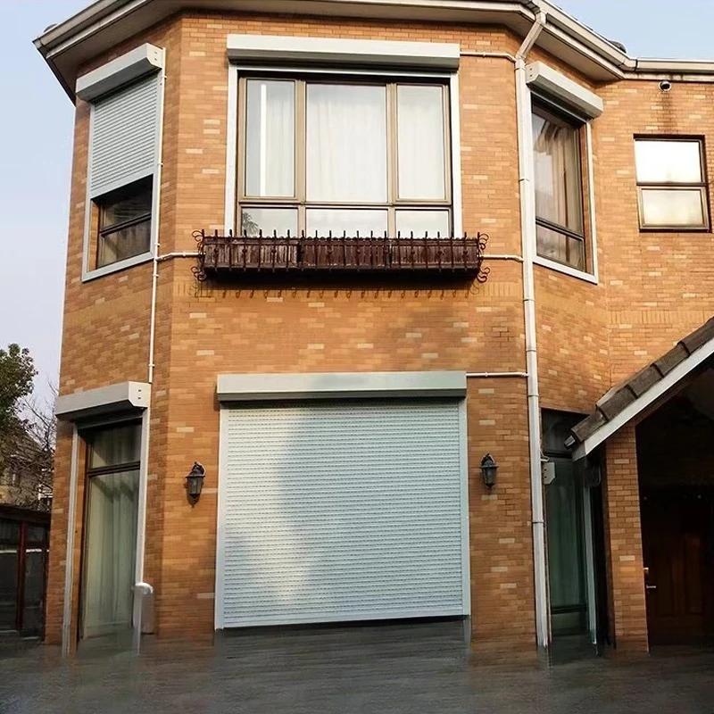 2025การรักษาความปลอดภัยอัตโนมัติโลหะลูกกลิ้งชัตเตอร์หน้าต่างพายุเฮอริเคนอลูมิเนียมลูกกลิ้งบานประตูหน้าต่างลูกกลิ้งชัตเตอร์มอเตอร์