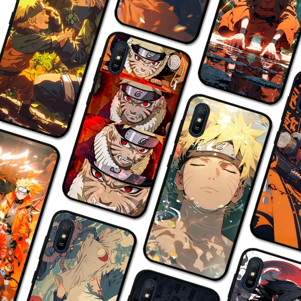 Anime Cool-N-Narutos Phone Case For Redmi 5 6 7 8 9 10 Plus Pro 6 7 8 9 A GO K20 K30 K40 Pro Plus F3 Fundas