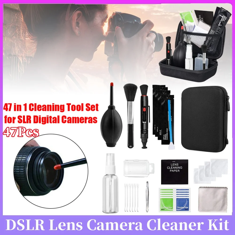47Pcs Dslr Lens Cam…