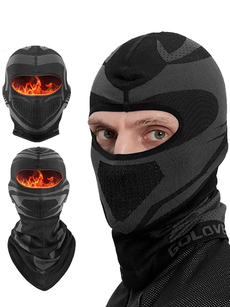 AliExpress NONE GTUBIKE Winter Cycling Balaclava Windproof Thermal Warm Outdoor Bicycle Motorcycle Face Mask Breathable Helmet Liner Scarf