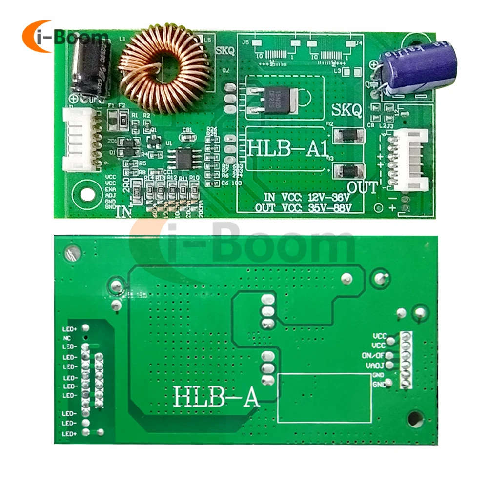 14-42 Cal podświetlenie LCD LED TV uniwersalny Boost sterownik prądu stałego konwertery 12-25V do 35-85V Step Up Adapter