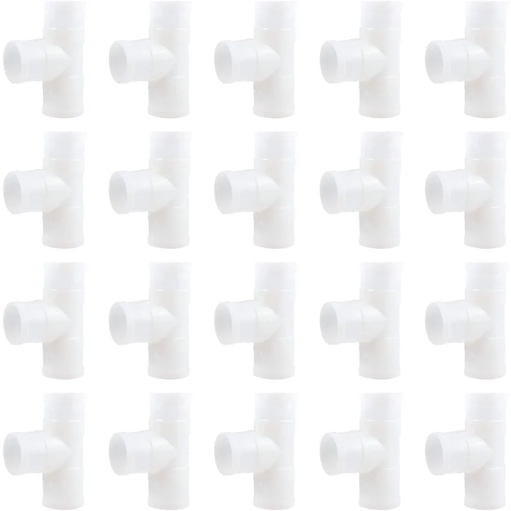 

Поилка для курицы Тройники из ПВХ 30 шт. Полностью автоматические поилки для птицы ПВХ Фитинги 3 x 2 x 1 дюйм Отверстие 0,9 дюйма для птицы