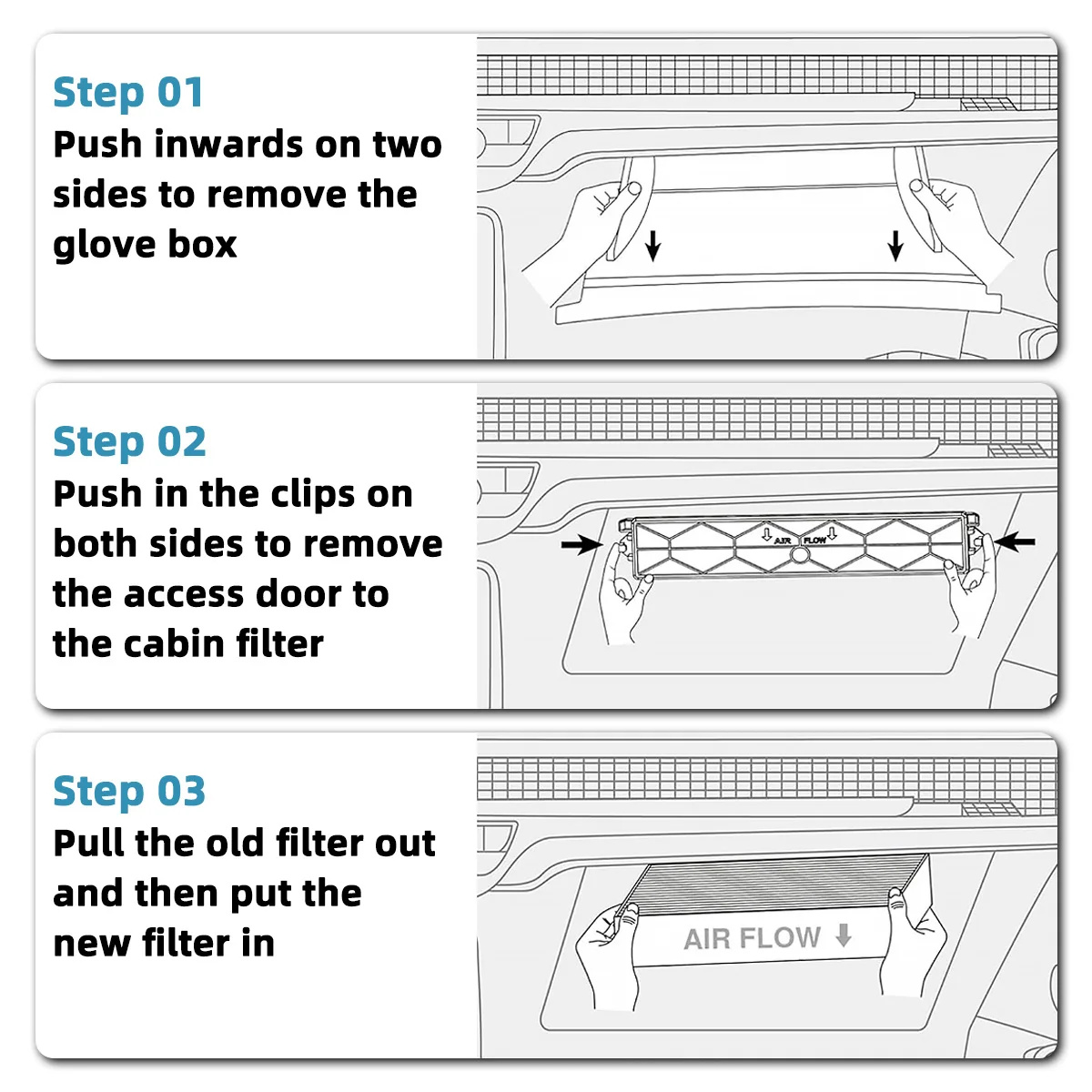 Lanke Autoteile Luftfilter Passend für Toyota Camry Corolla Avalon 87139-0e040 CF12157 WP10322 Auto-Filterkartusche – Detail 11