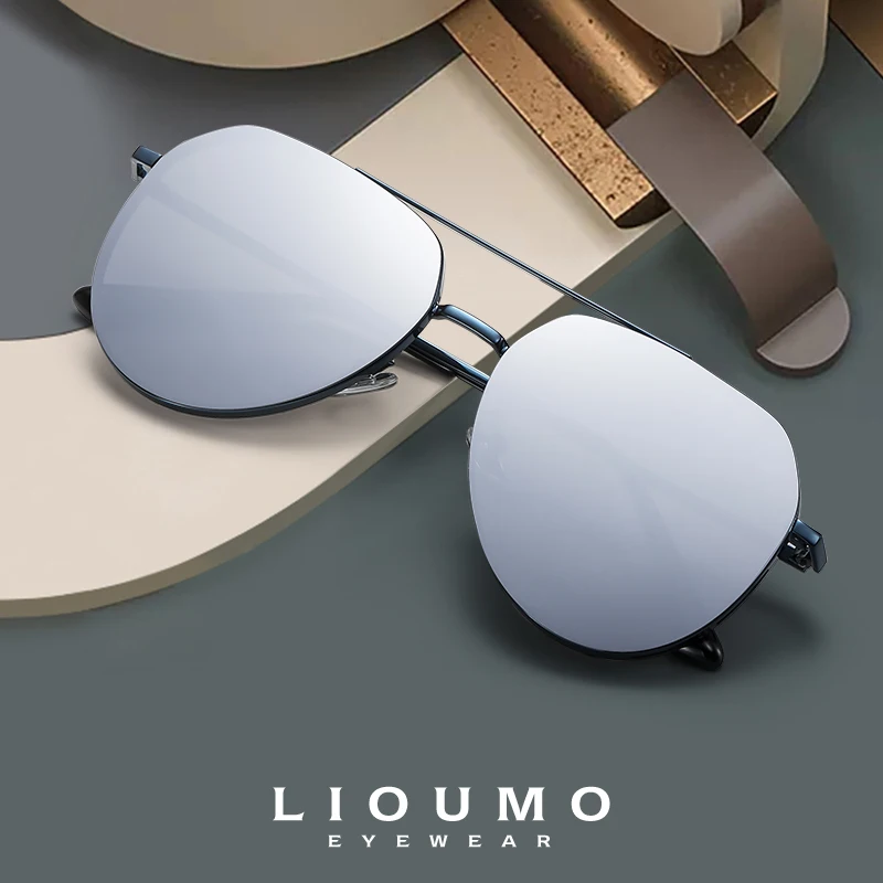 

Hight Quality Pilot Sun glasses New Trend Alloy Polarized Sunglasses Man Women Fashion Blue Coating Lens Safe Driving Eyewear