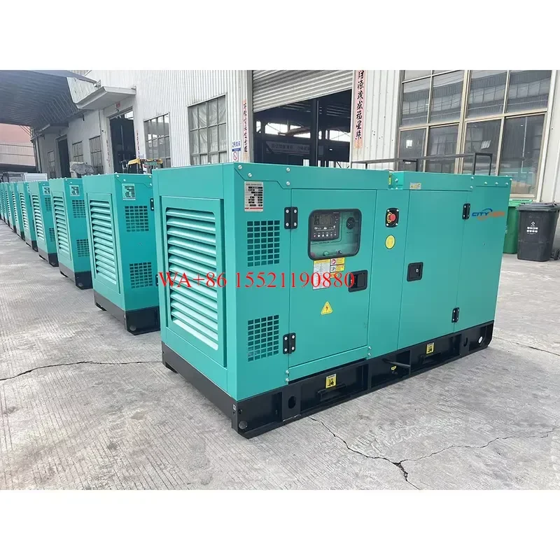 WMWMNU 30KW Diesel Generator Set 30KVA Silent Type Open Frame with Auto Start Remote Start ATS Included