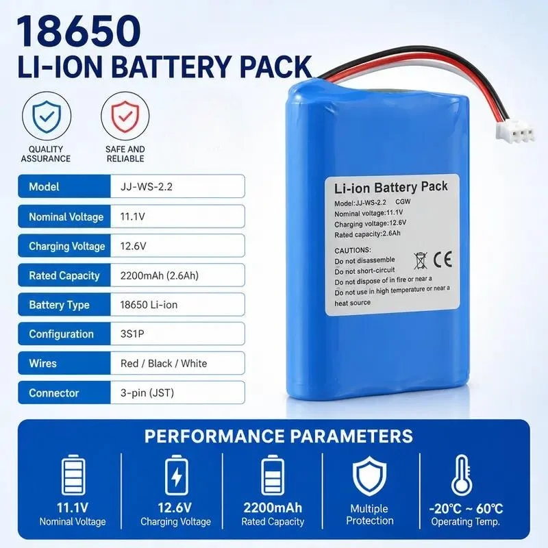 for Wanzhong CGW Battery JW-Y3S-2.2 Factory Direct Sales High Quality Assurance Replacement Battery