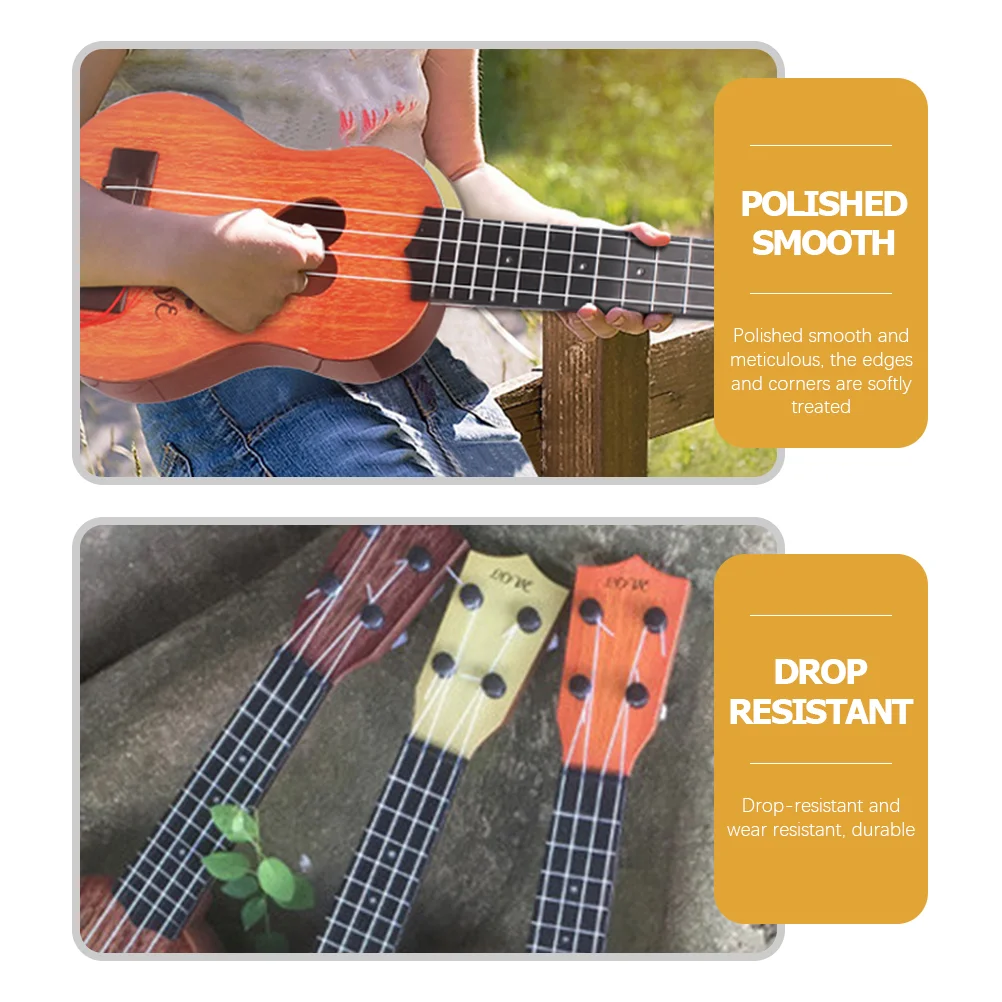 Beginner Ukulele Guitar Wood Ukulele Classical Musical Instrument  Hawaiian Guitar Basswood Guitar Kids Toy Gift