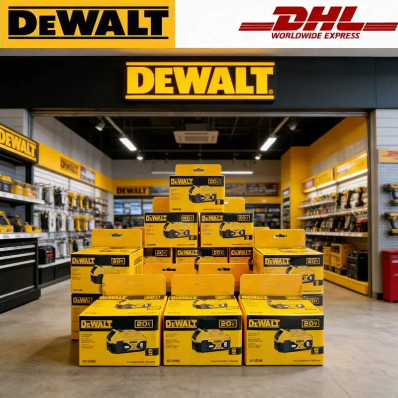 

Original DEWALT 20V Battery Pack for Power Tools DCB606 DCB205 DCB206 6AH 5AH dewalt Batteries