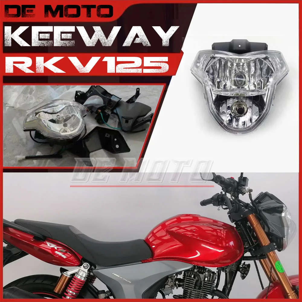 Para Keeway Rkv 125 / Rkv 150 faro dedicado compatible con conjunto de faros de motocicleta KEEWAY RKV125 / RKV150