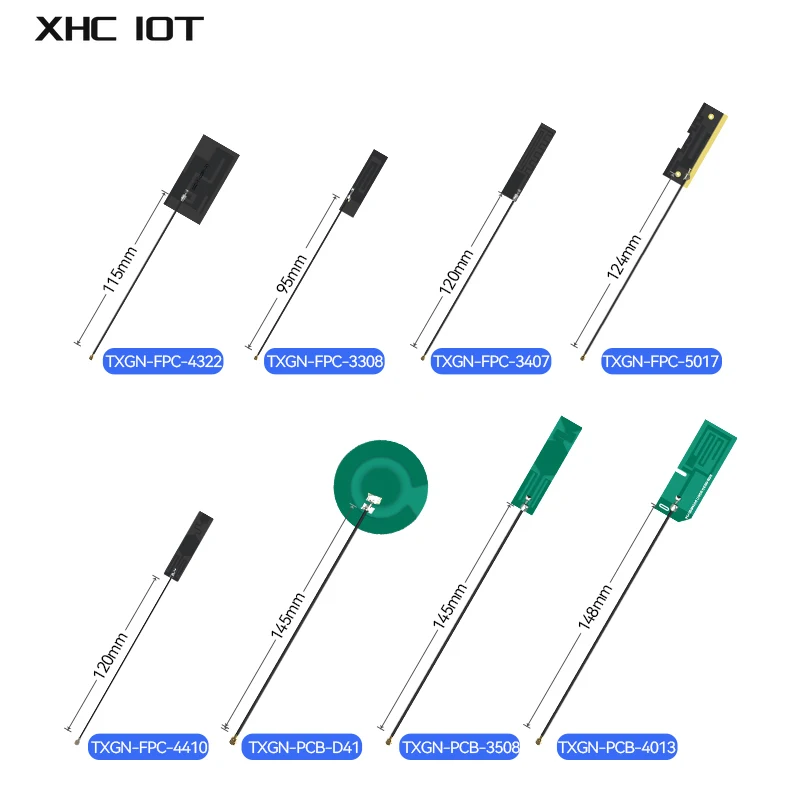 10pcs 4G Antenna XHCIOT FPC Seires Support WCDMA/LET/DTU/4G/5G 826~960 MHz 1710~2170 MHz Build-in Antenna IPEX Interface