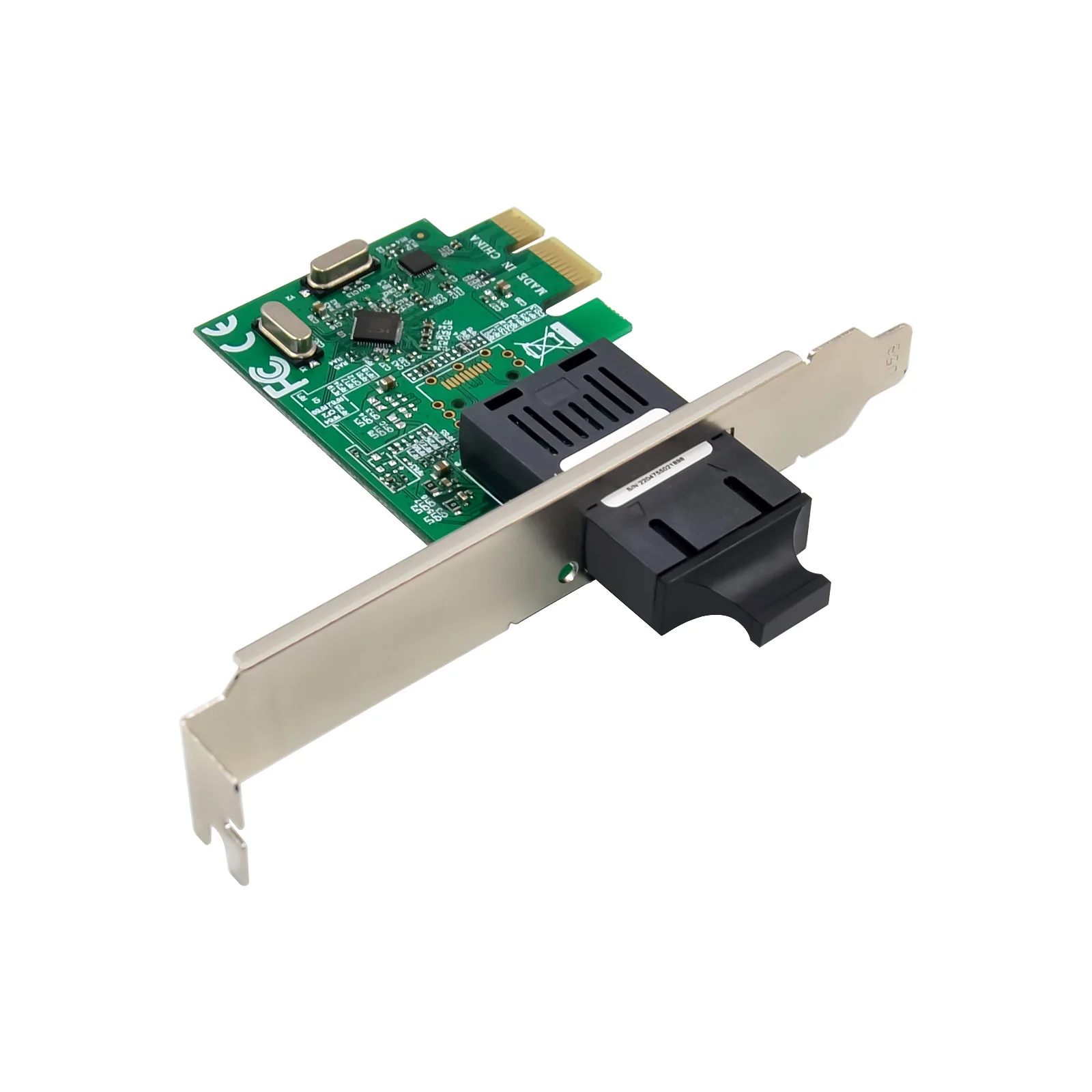 SUNWEIT ST7317  PCIe X1 RTL8106E Single-100M SC Fiber Ethernet NIC