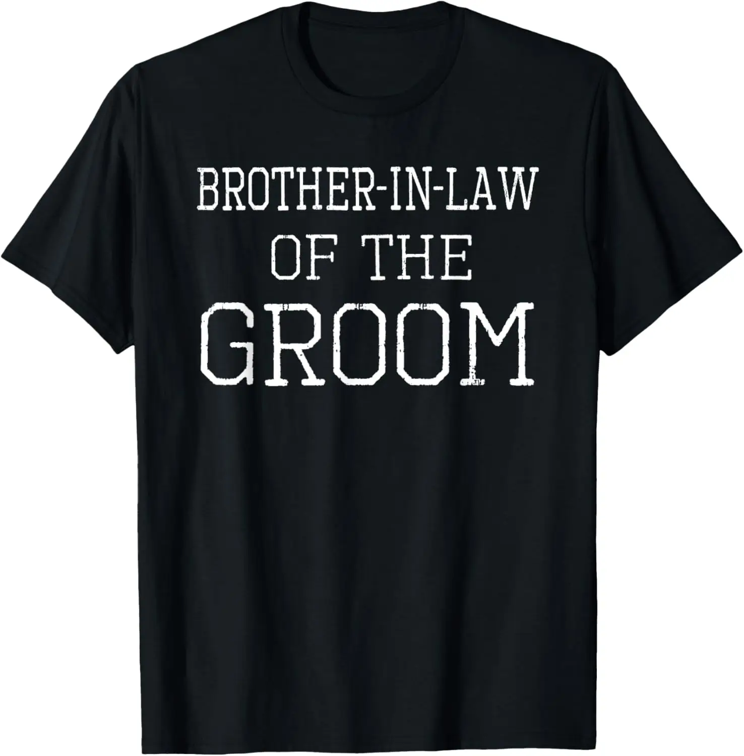 Brother-in-Law of the Groom - Coordinating Wedding Party T-Shirt