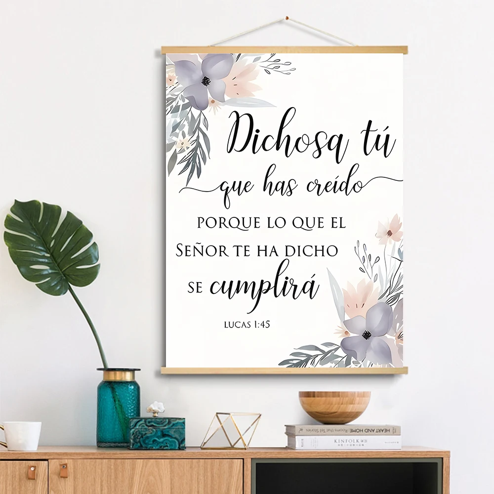 Solid Wood Hanging Paintings Inspirational Posters Wall Art Decor, For Living Room, Bedroom Decor, Office Kitchen Garden Decor