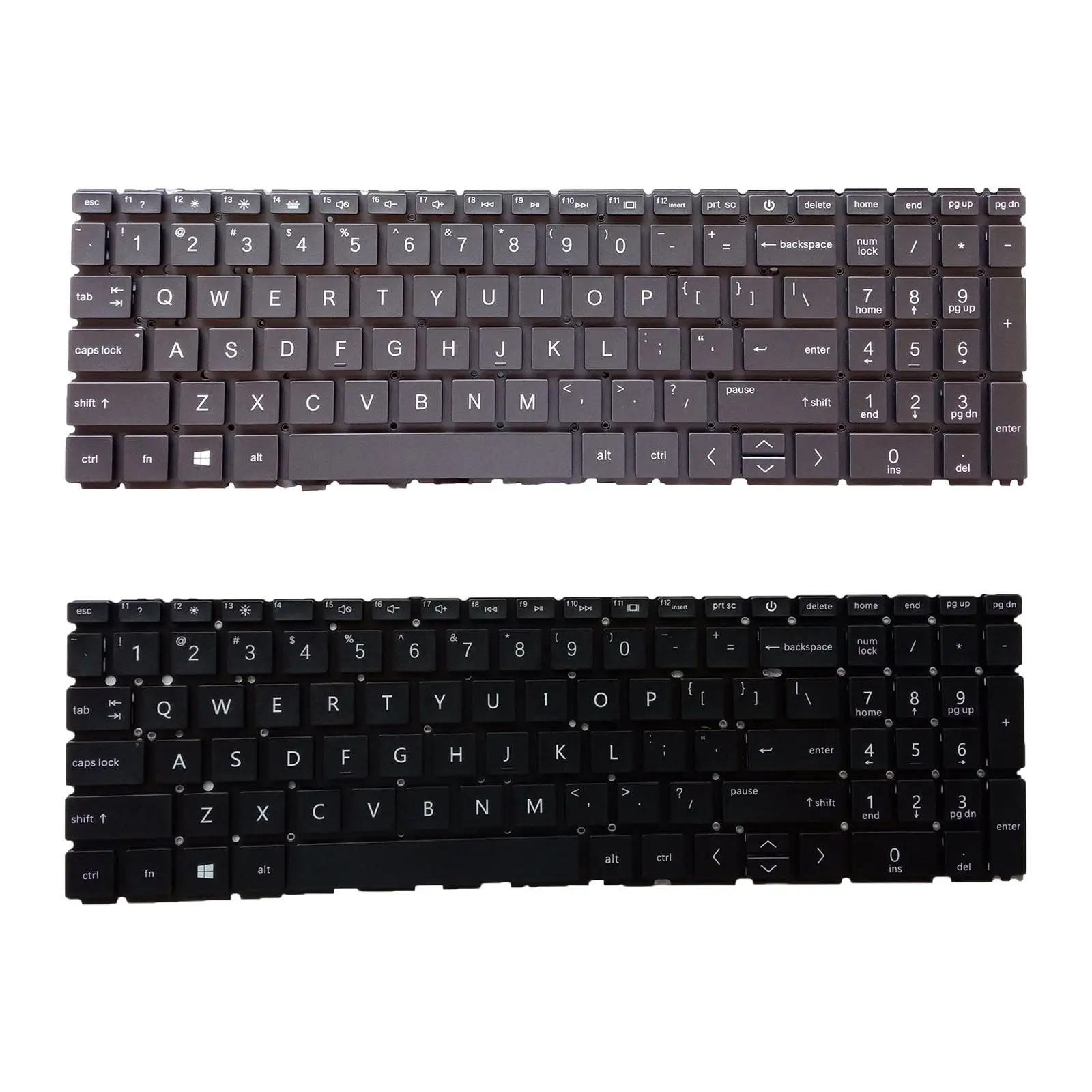 Replacement Keyboard US Professional Parts Durable High Quality English Laptop Keyboard for 15-Cn0003CA Tpn-Q246 1502 15-5M-Eg