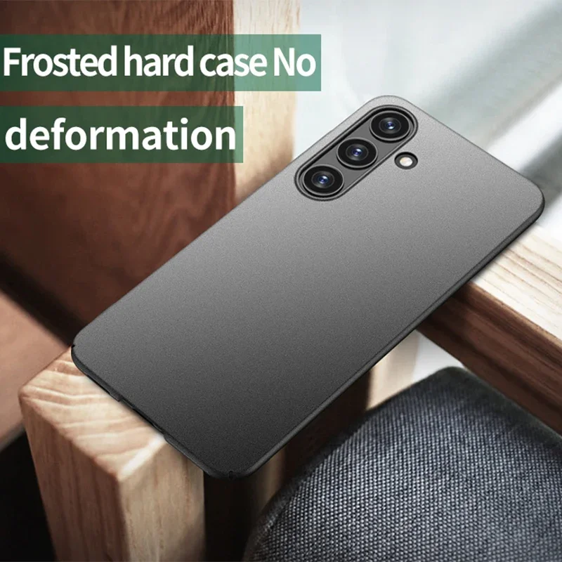 For SAMSUNG GALAXY S25 S25+ Plus Ultra 5G Hard PC Shockproof Cover Lightweight Ultra Slim Anti-Fingerprint Matte Case Covers